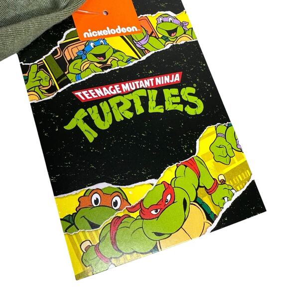 Teenage Mutant Ninja Turtles Green Toddler Short Sleeve Crewneck Tee 4T New - Picture 4 of 8